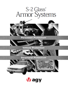 S-2 Glass Composite Vehicle Armor Systems