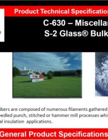 C-630 – Miscellaneous S2 Bulk Fiber