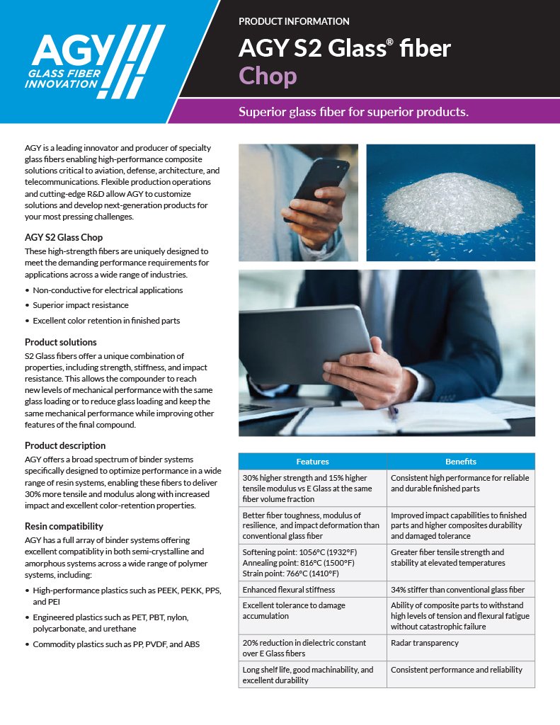 Thermoplastic-Compatible Glass Fibers